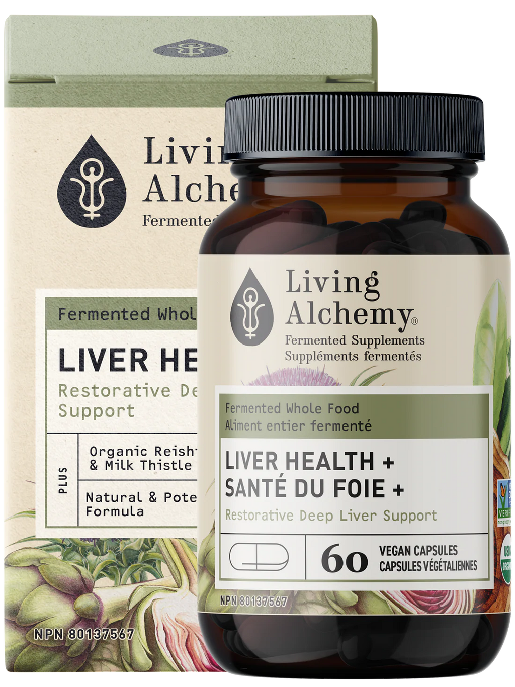 Living Alchemy Liver Health+ 60 Veg. Capsules