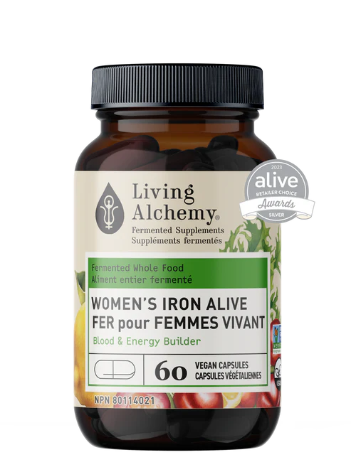 Living Alchemy Women's Iron 60 Veg. Capsules