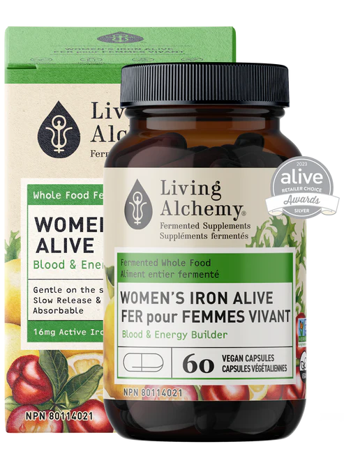 Living Alchemy Women's Iron 60 Veg. Capsules