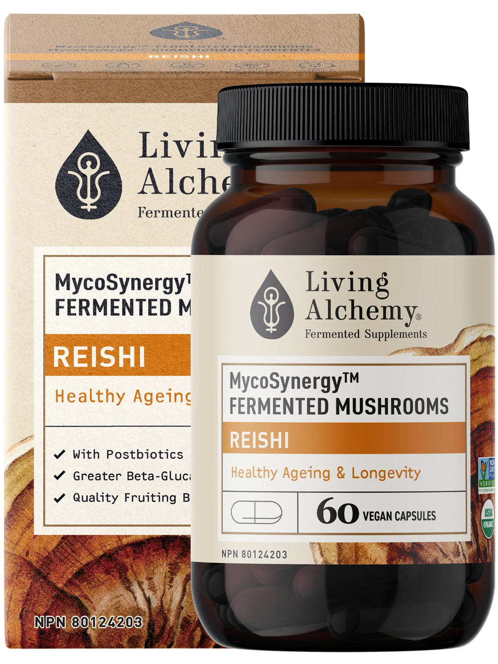 Living Alchemy Reishi 60 Veg. Capsules
