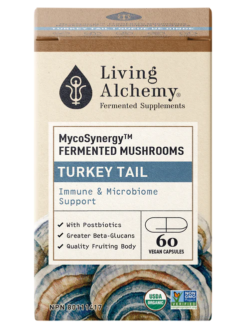 Living Alchemy Turkey Tail 60 Veg. Capsules