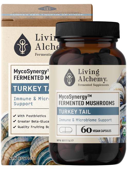 Living Alchemy Turkey Tail 60 Veg. Capsules
