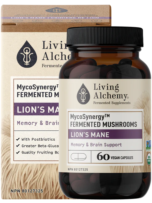 Living Alchemy Lion's Mane 60 Veg. Capsules