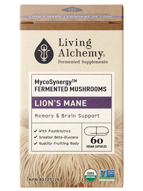 Living Alchemy Lion's Mane 60 Veg. Capsules