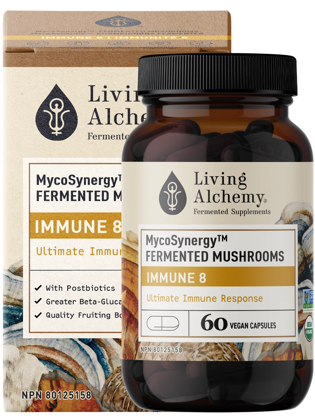 Living Alchemy Immune 8 | 60 Veg. Capsules