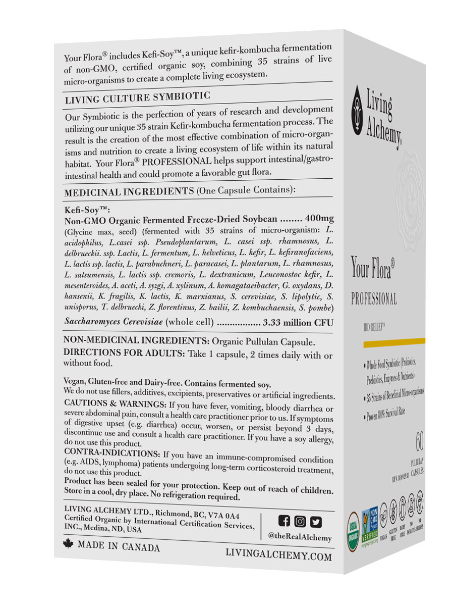 Living Alchemy Your Flora PROFESSIONAL 10 Capsules