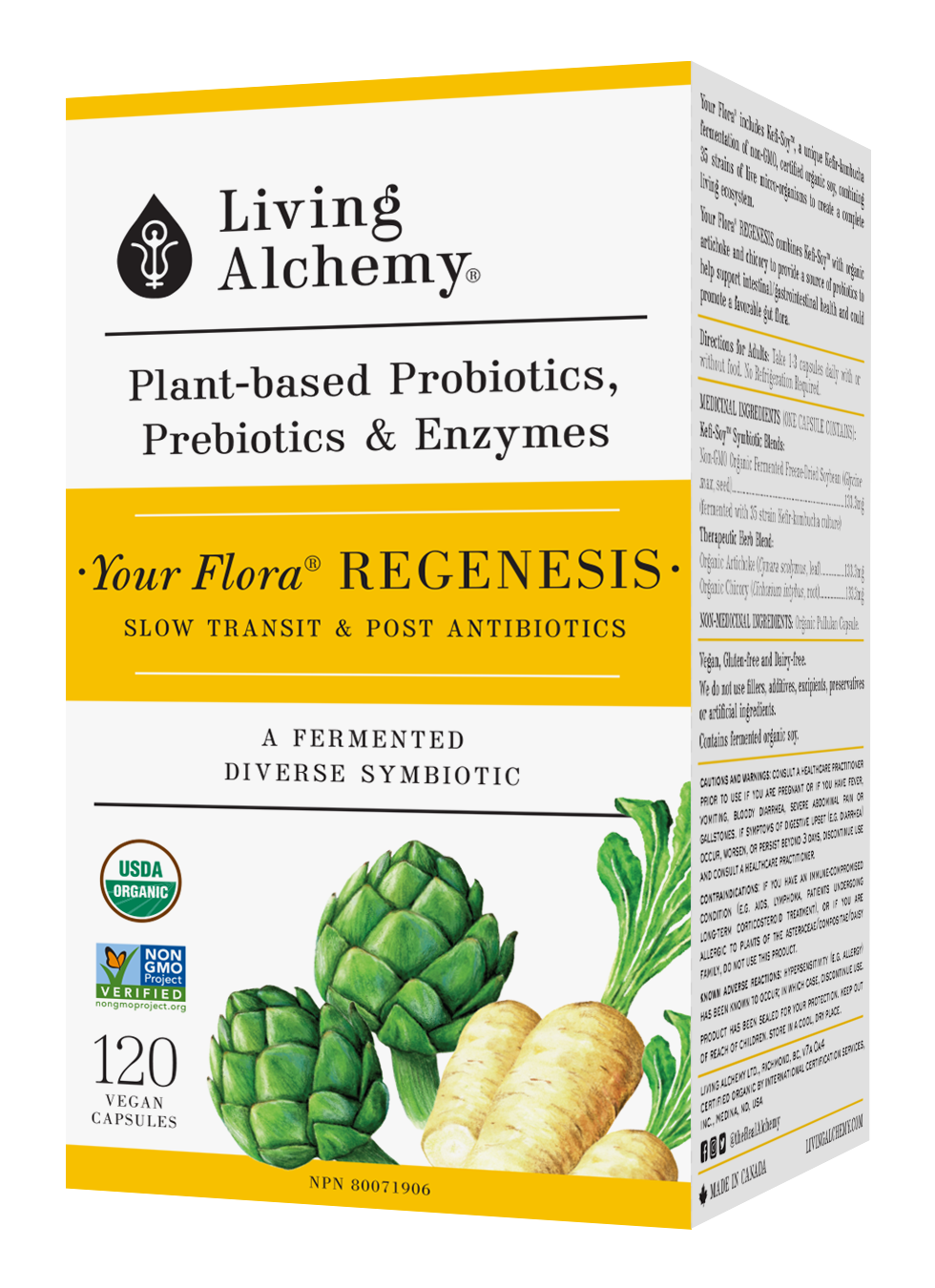 Living Alchemy Your Flora Regenesis 120 Capsules