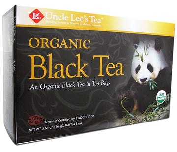 Uncle Lee's Organic Black Tea 100 Tea Bags