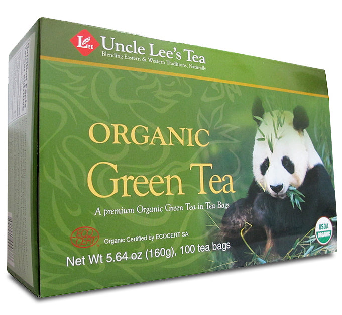 Uncle Lee's Organic Green Tea 100 Tea Bags