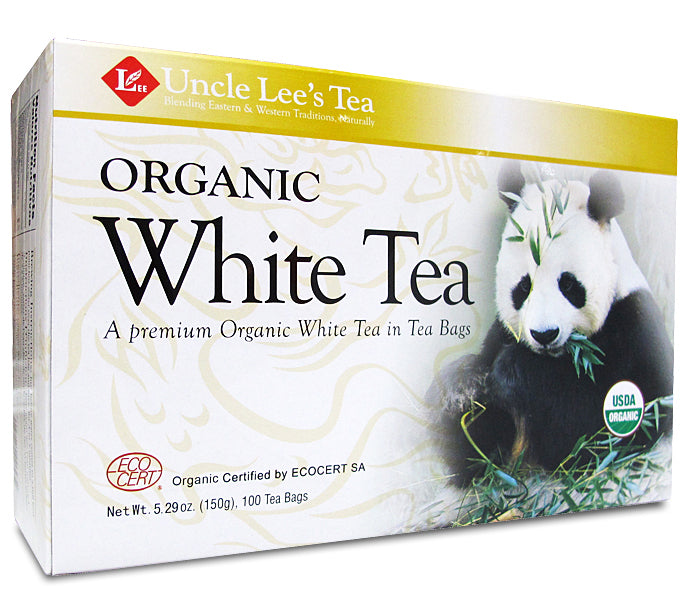 Uncle Lee's Organic White Tea 100 Tea Bags