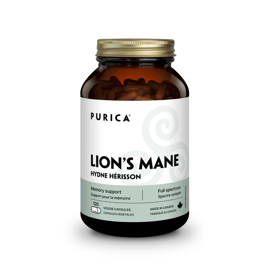 PURICA Lion's Mane 120 Veg. Capsules