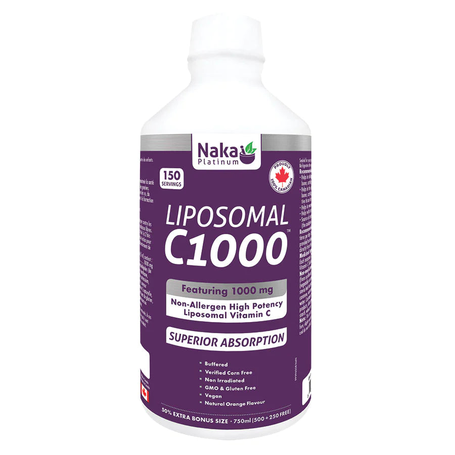 Naka Platinum Liposomal C1000 750ml Liquid