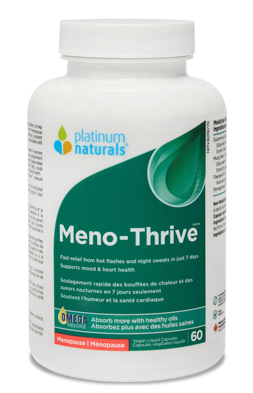 Platinum Naturals Meno-Thrive Veg. Liquid Capsules