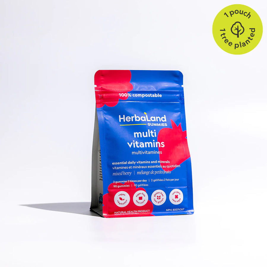 HerbaLand Multivitamins for Adults 90 Gummies