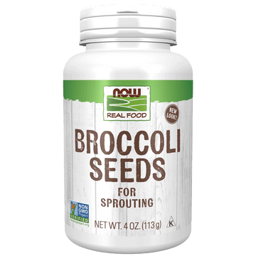 Now Real Food Broccoli Seeds 113g