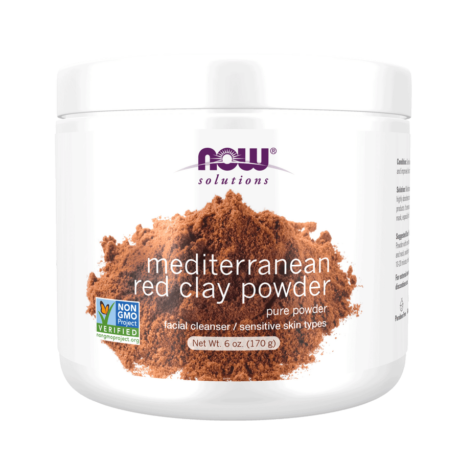 Now Solutions Moroccan Red Clay 170g Powder