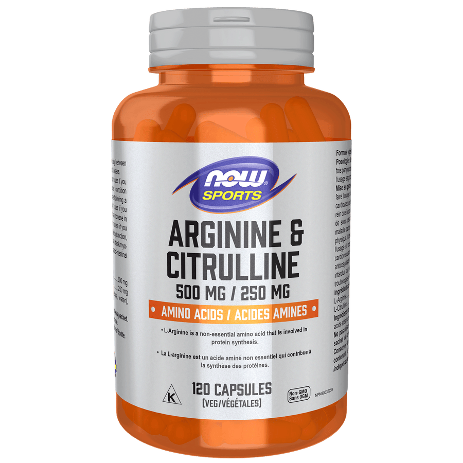 Now Arginine & Citrulline 120 Veg. Capsules
