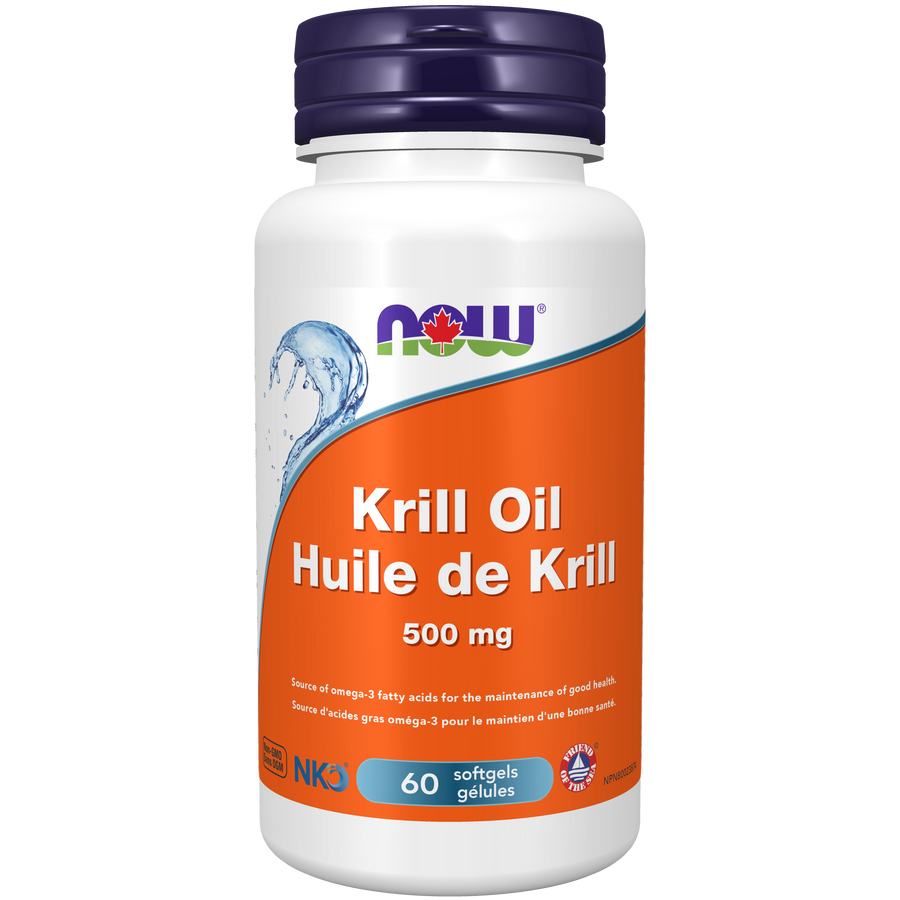 Now Krill Oil 500 mg 60 Softgels