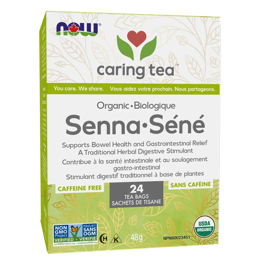Now Real Tea Organic Senna Tea 24 Bags