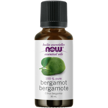 Now Essential Oils Bergamot 100% Pure Oil 30ml