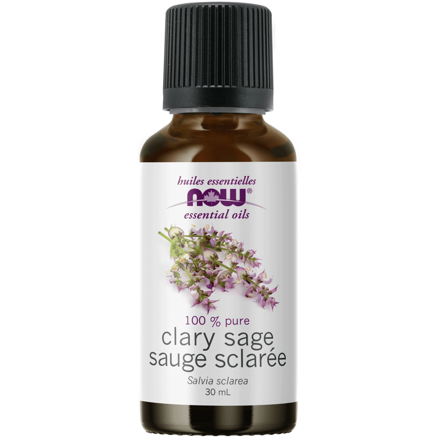 Now Essential Oils Clary Sage 100% Pure Oil 30ml