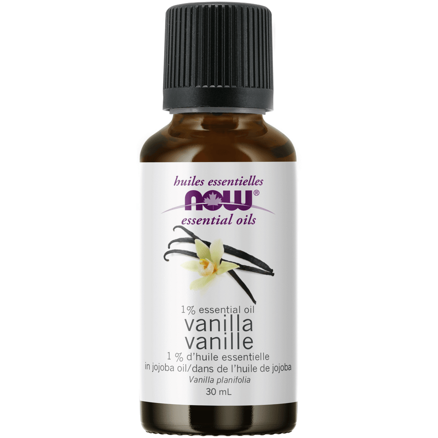 Now Essential Oils Vanilla 1% Oil Blend 30ml