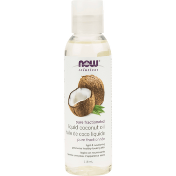 Now Solutions Pure Fractionated Liquid Coconut Oil