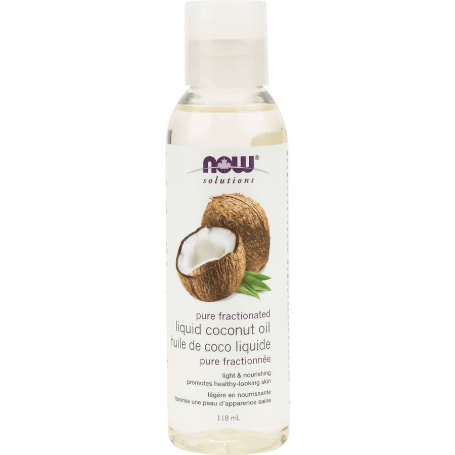 Now Solutions Pure Fractionated Liquid Coconut Oil