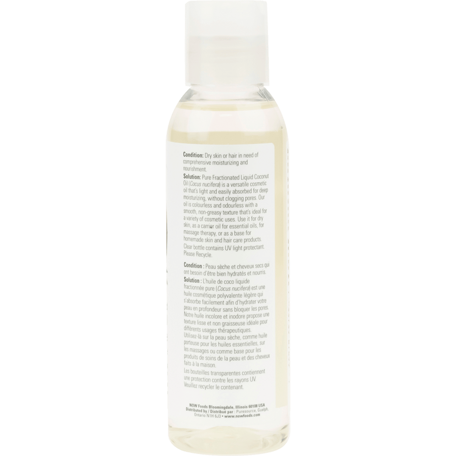 Now Solutions Liquid Coconut Oil 473ml