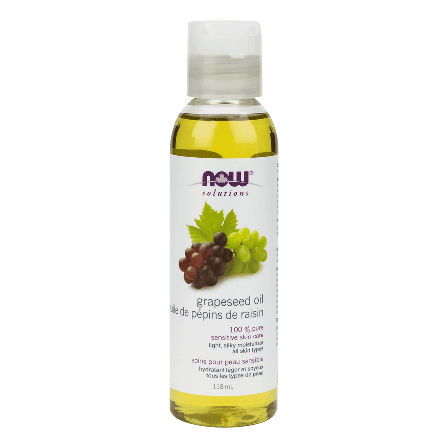 Now Solutions Grape Seed Oil 118ml