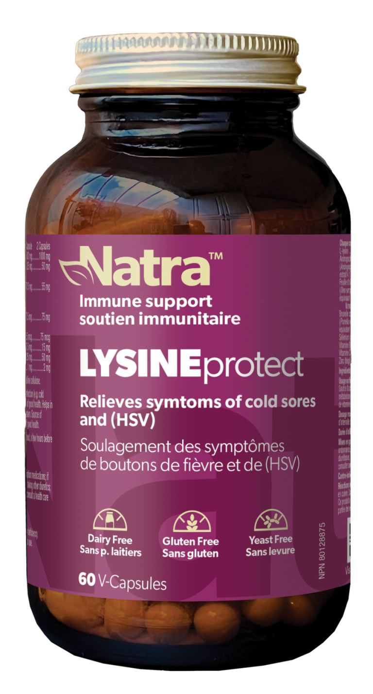 Natra LYSINEprotect 60 Veg. Capsules