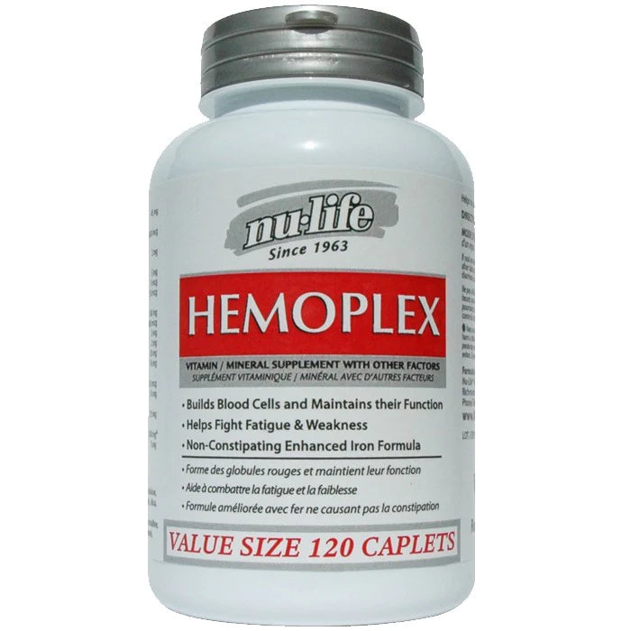 Nu-Life Hemoplex 120 Caplets