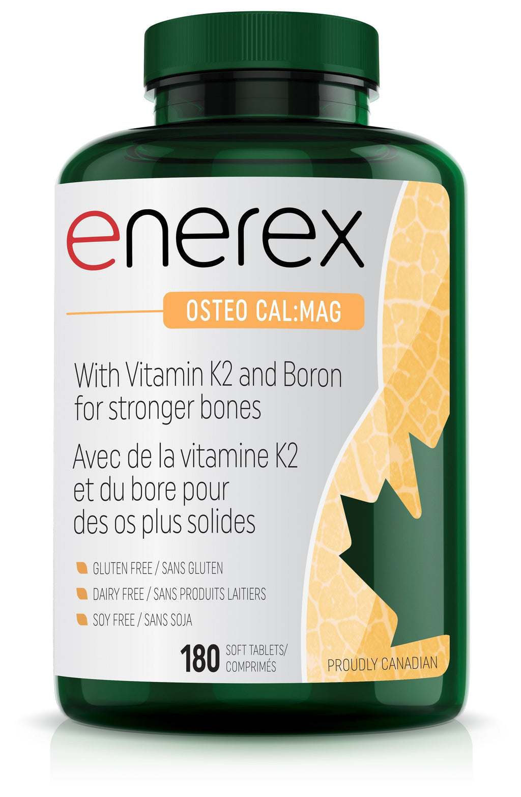 Enerex Osteo Cal:Mag 180 Tablets