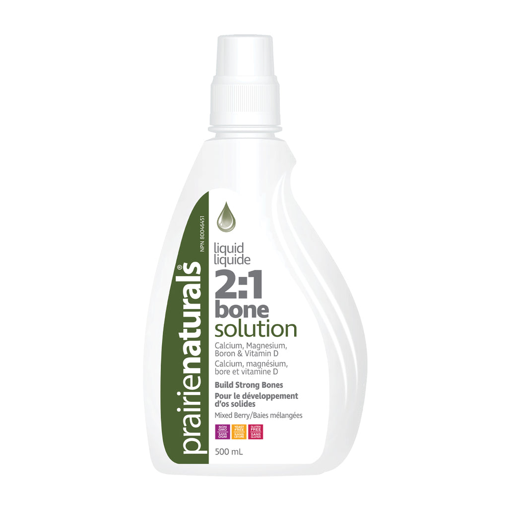 Prairie Naturals Liquid Ionic Bone 2:1 Solution 500ml Liquid