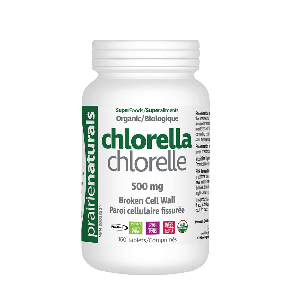 Prairie Naturals Organic Chlorella 360 Tablets