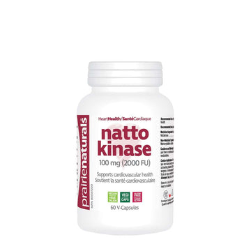 Prairie Naturals Nattokinase 100mg 60 Veg. Capsules