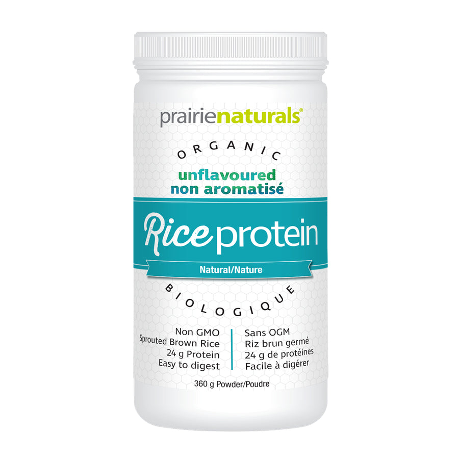 Prairie Naturals Organic Rice Protein 360g Powder Unflavoured