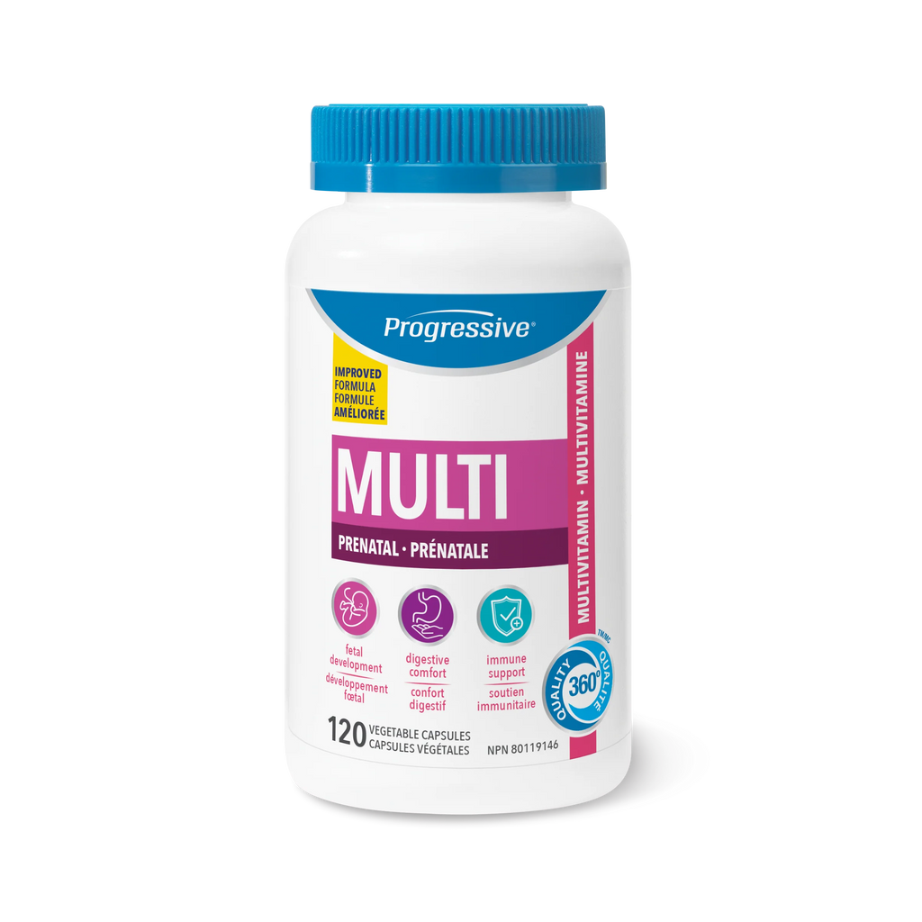 Progressive Prenatal MultiVitamins 120 Veg. Capsules