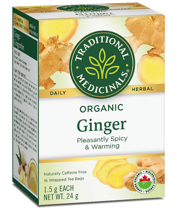 Traditional Medicinals Organic Ginger Tea 16 Bags