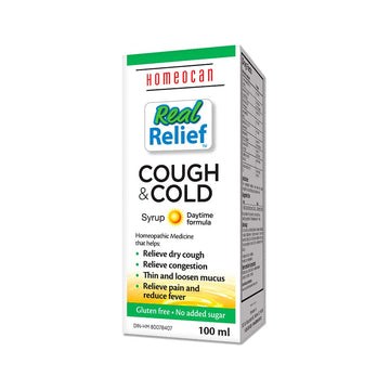 Homeocan Real Relief Cough & Cold Daytime Syrup 100ml