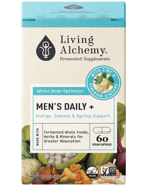 Living Alchemy Men's Daily+ 60 Veg. Capsules