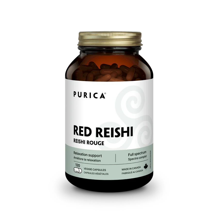 PURICA Red Reishi 120 Veg. Capsules