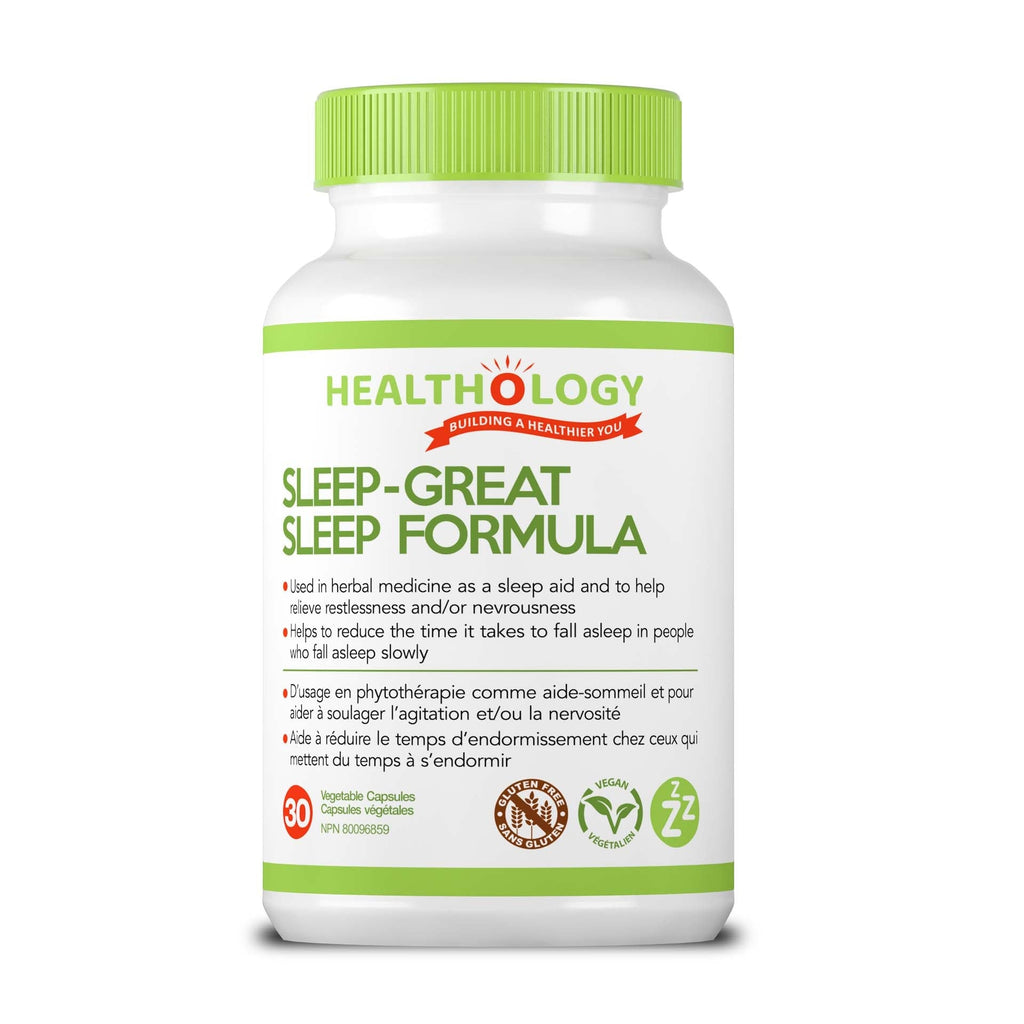 Healthology SLEEP-GREAT 60 Veg. Capsules
