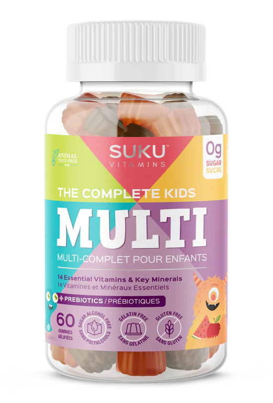 Suku The Complete Kids Multi Tropical Bonanza Flavour 60 Gummies
