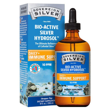 Sovereign Silver Bio-Active Silver Hydrosol 10 PPM 236ml Dropper