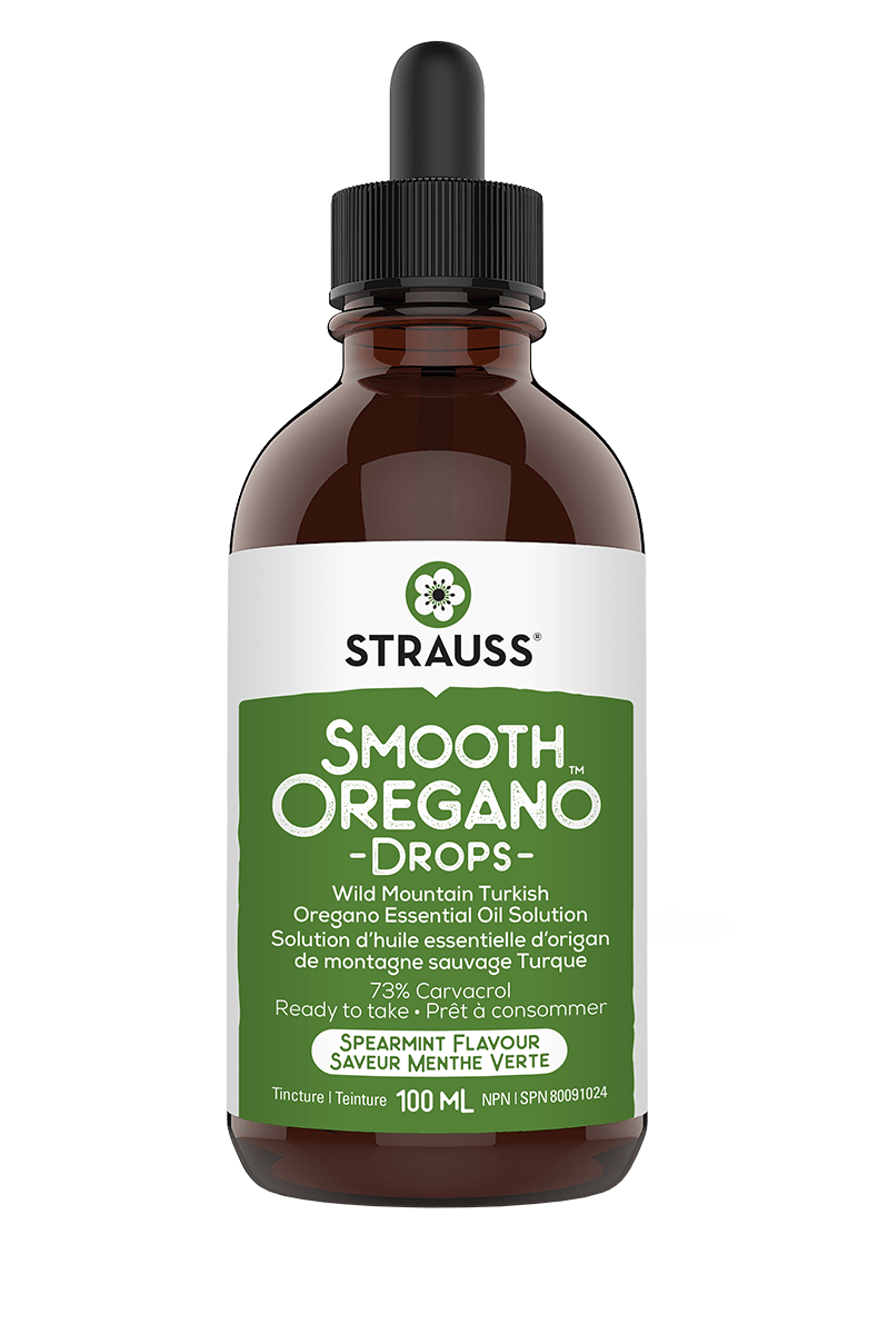 Strauss Smooth Oregano Drops 100ml