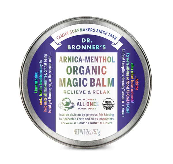 Dr. Bronner's Arnica-Menthol Organic Magic Balm 57g