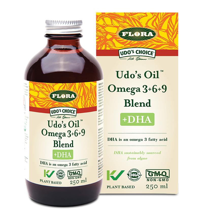 Flora UDO'S OIL OMEGA 3•6•9 BLEND+DHA Liquid 250ml