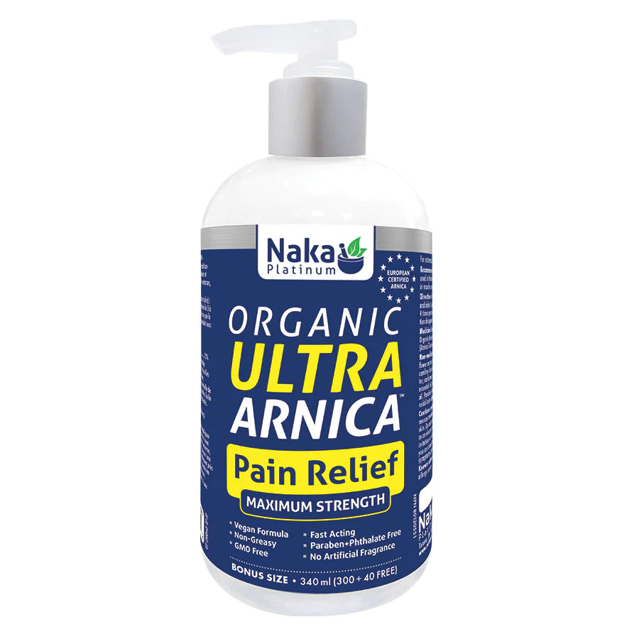 Naka Platinum Ultra Organic Arnica Pain Relief Lotion