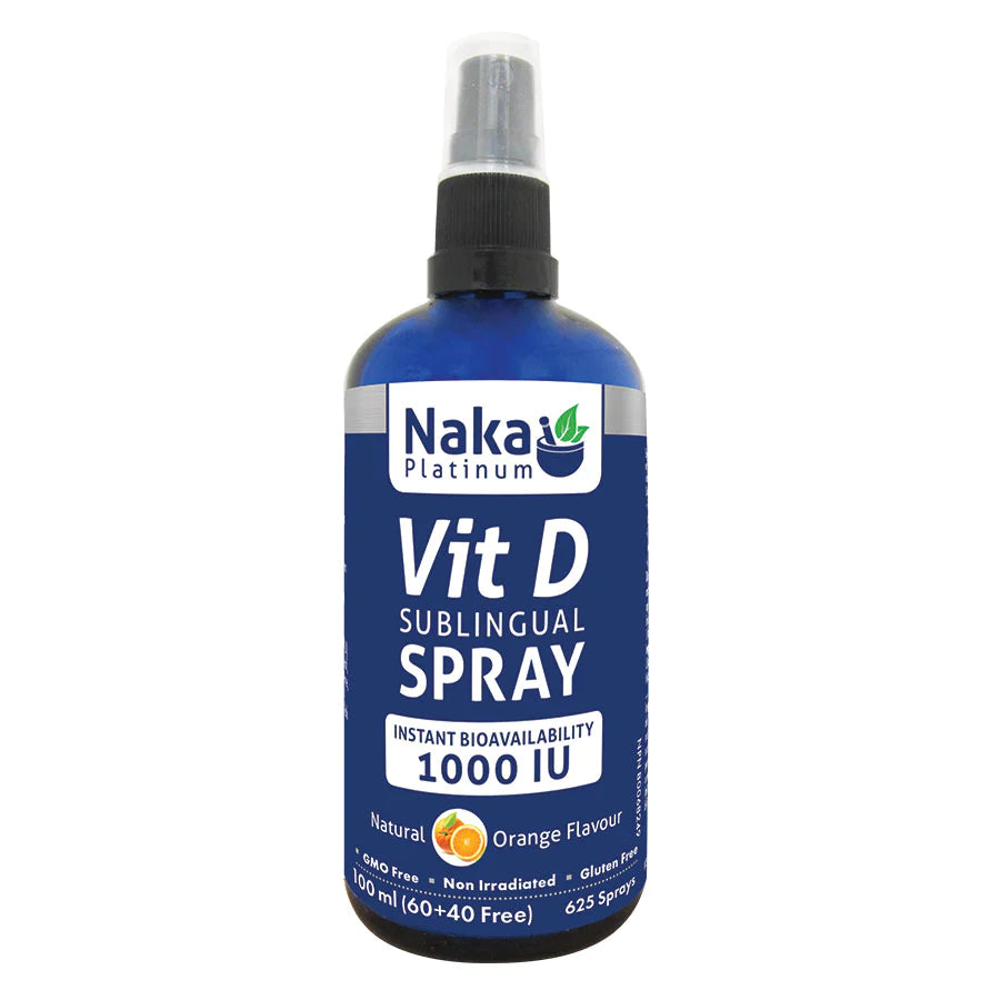 Naka Platinum Vitamin D 100ml Spray